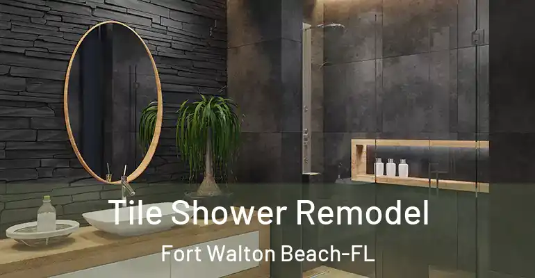 inner Bathroom imggen Tile Shower Remodel Fort Walton Beach-FL